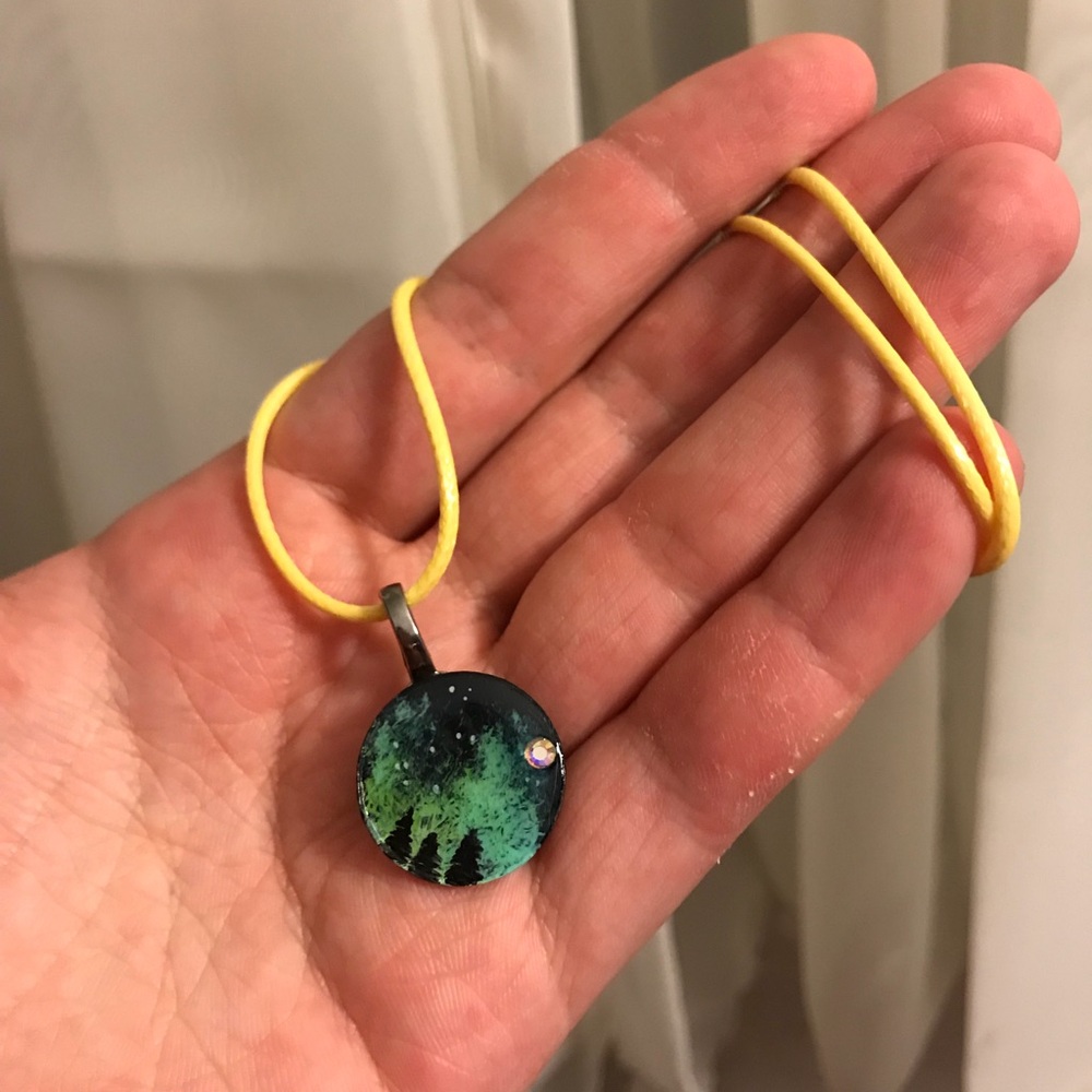Green necklace